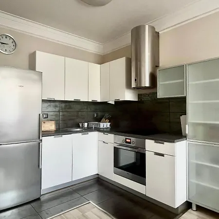 Agapella - Sea View With Balcony And Free Parking Apartment Danzig