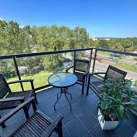 Apartment Agapella - Sea View With Balcony And Free Parking