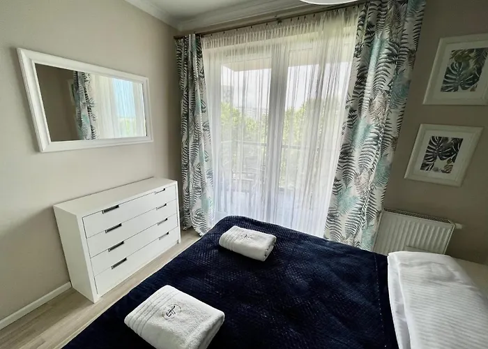 Agapella - Sea View With Balcony And Free Parking * Gdańsk