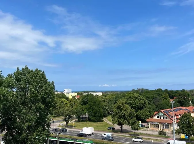 Agapella - Sea View With Balcony And Free Parking 格但斯克